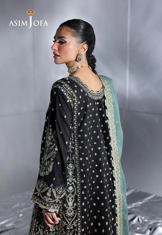 Asim Jofa EMBROIDERED CHIFFON UNSTITCHED 3 PCS