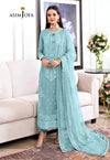 Asim Jofa Jhilmil Chiffon Embroidered Unstitched Collection