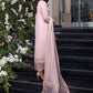 Azure luxury Chiffon Embroidered 3 Piece Unstitched