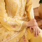 Qalamkar Yellow Luxury Lawn Collection