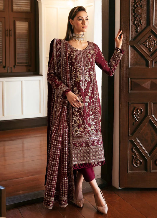 GULAAL VALENTINA Chiffon Suit (GL-LP-24V1-20)