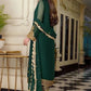 Asim jofa luxury Embroidered Chiffon 3piece unstitched