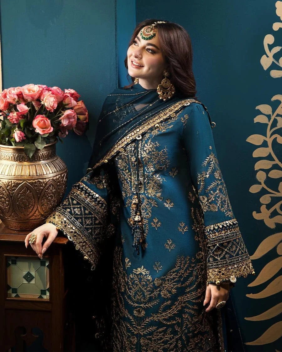 Asim Jofa Luxury Chiffon Collection 3 Piece Unstitched