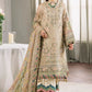 BAROQUE CHANTELLE LUXURY WEDDING COLLECTION 3 PIECE UNSTITCHED DRESS