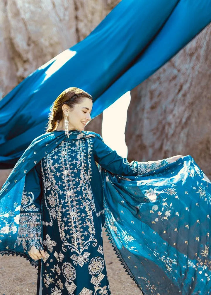 QALAMKAR 3pc Dhanak Winter Collection