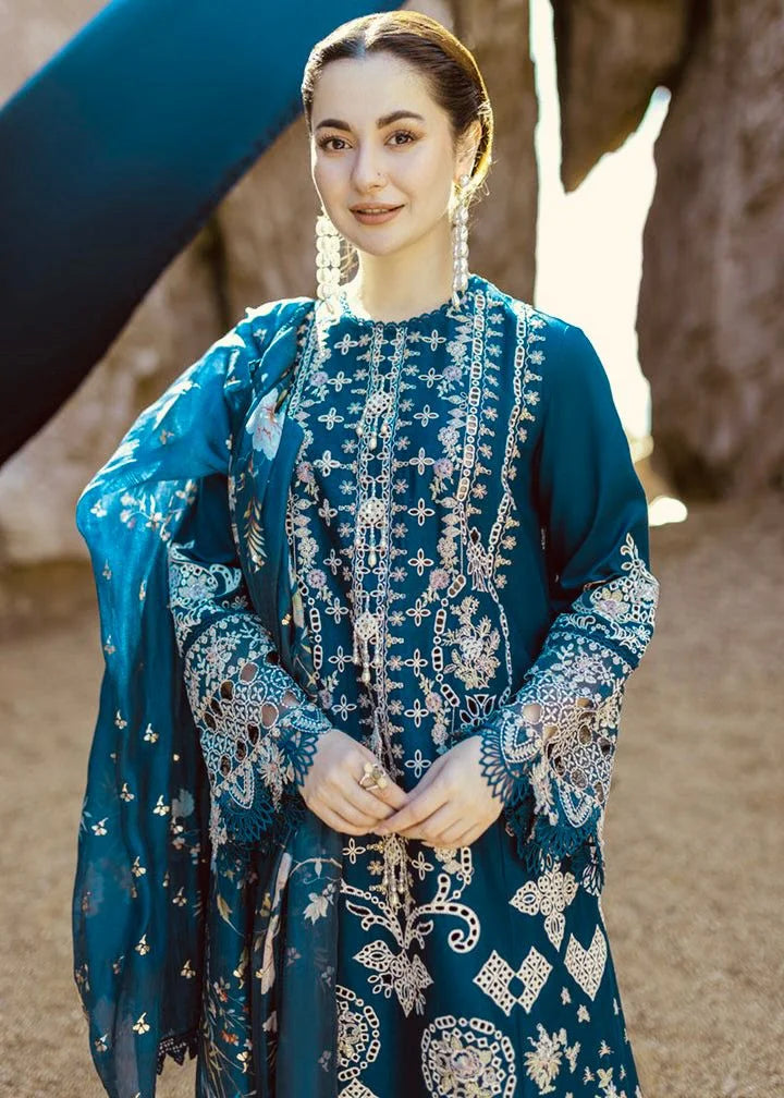 QALAMKAR 3pc Dhanak Winter Collection
