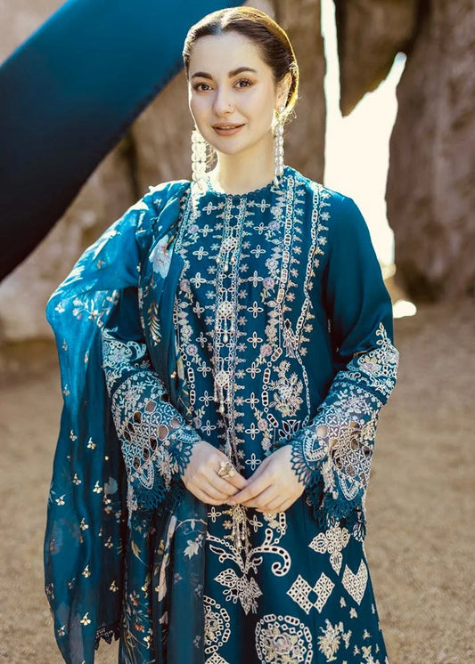 QALAMKAR 3pc Dhanak Winter Collection