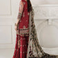 BAROQUE Chantelle Bareeze Net Unstitched Embroidered 3Pc Suit CH10-07