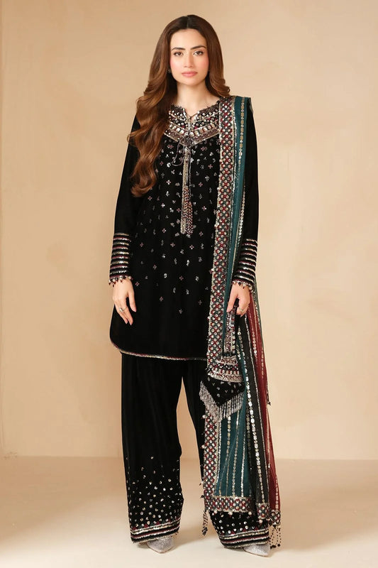 Jazmine Velvet Embroidered Collection Unstitched Formal