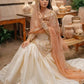 NAMEERA BRIDALS WEAR LUXURY ORGANZA 3PC UNSTTCHED