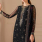 Jazmin Luxury Chiffon Embroidered 3 Piece Unstitched
