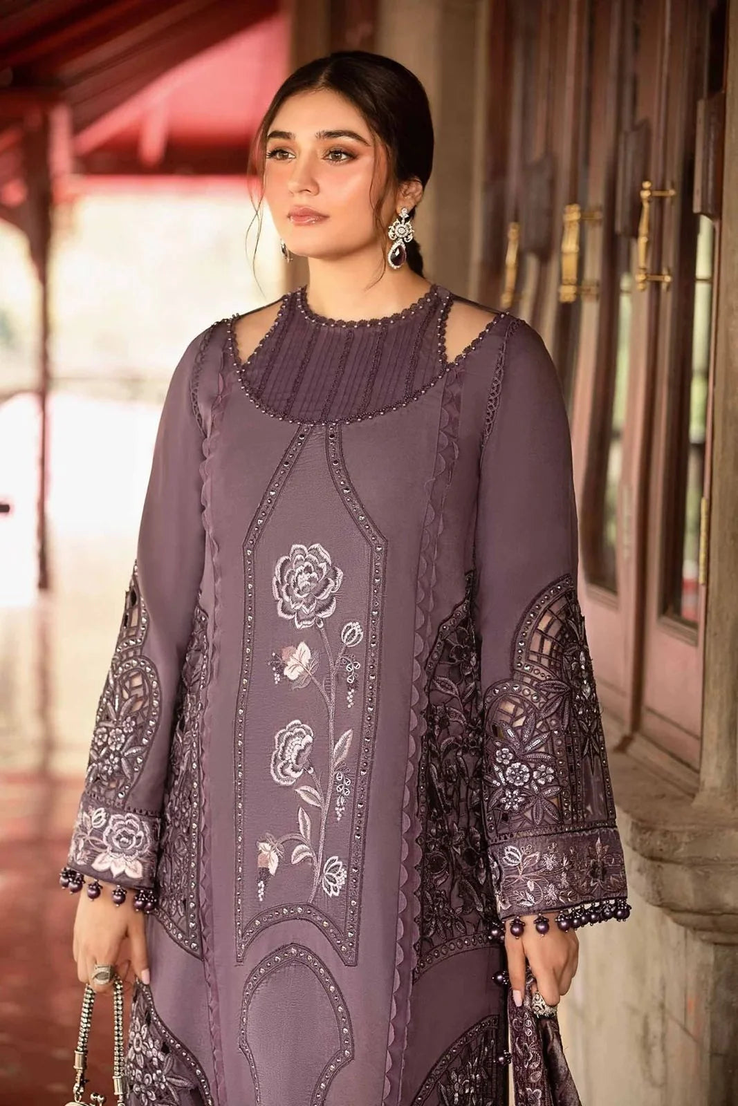 MARIA B PREMIUM DHANAK 3PC UNSTITCHED