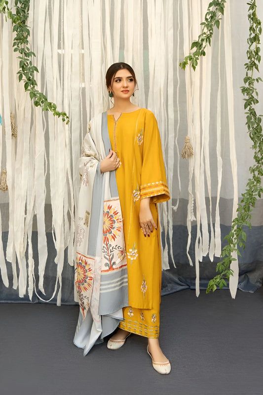 ASLING PREMIUM DHANAK 3PC UNSTITCHED