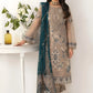 Ramsha Embroidered Chiffon 3 Piece Unstitched