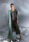Asim Jofa EMBROIDERED CHIFFON UNSTITCHED 3 PCS