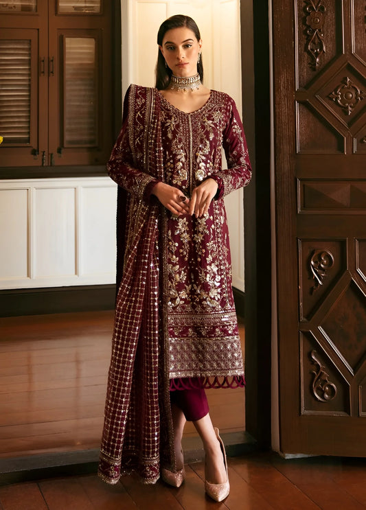 GULAAL VALENTINA Chiffon Suit (GL-LP-24V1-20)