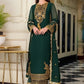 Asim jofa luxury Embroidered Chiffon 3piece unstitched