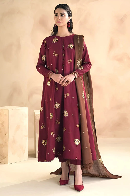 BAROQUE 3pc Dhanak Winter Collection