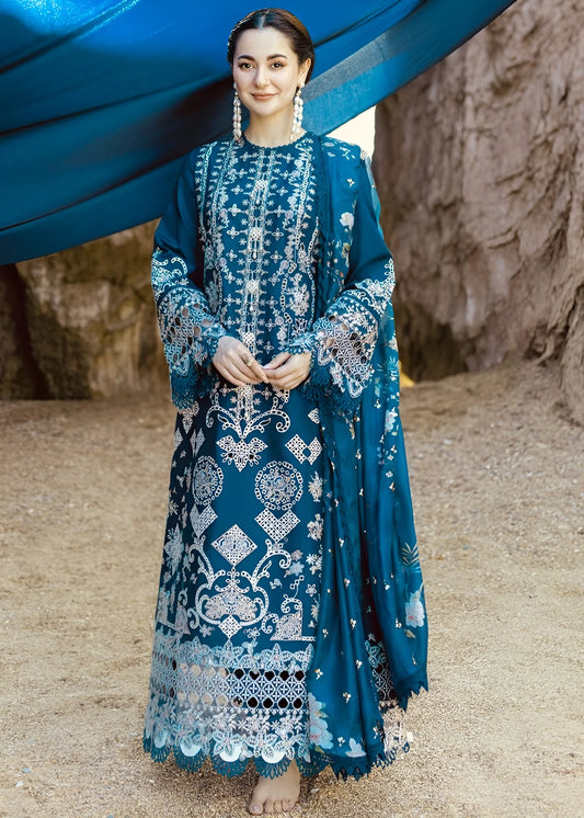 QALAMKAR 3pc Dhanak Winter Collection
