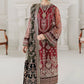 BAROQUE Chantelle Bareeze Net Unstitched Embroidered 3Pc Suit CH10-07