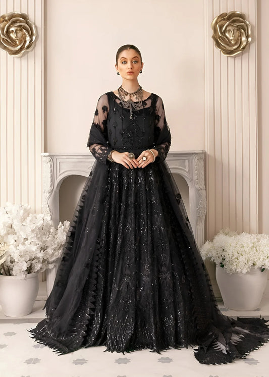 AKBAR ASLAM LUXURY BLACK BEAUTY MAXI