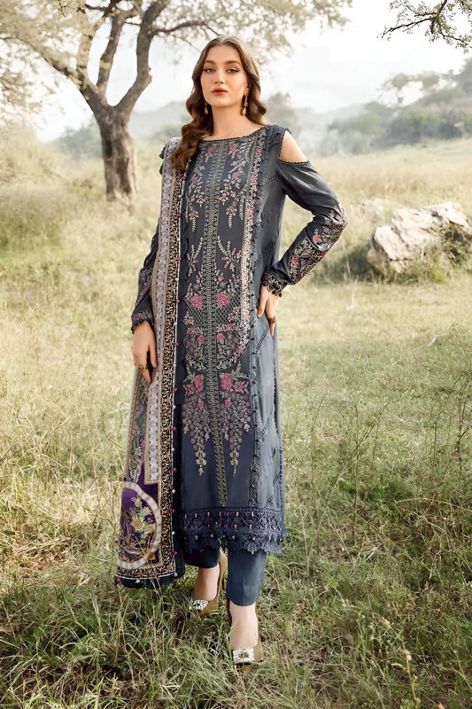 MARIA B PREMIUM DHANAK 3PC UNSTITCHED