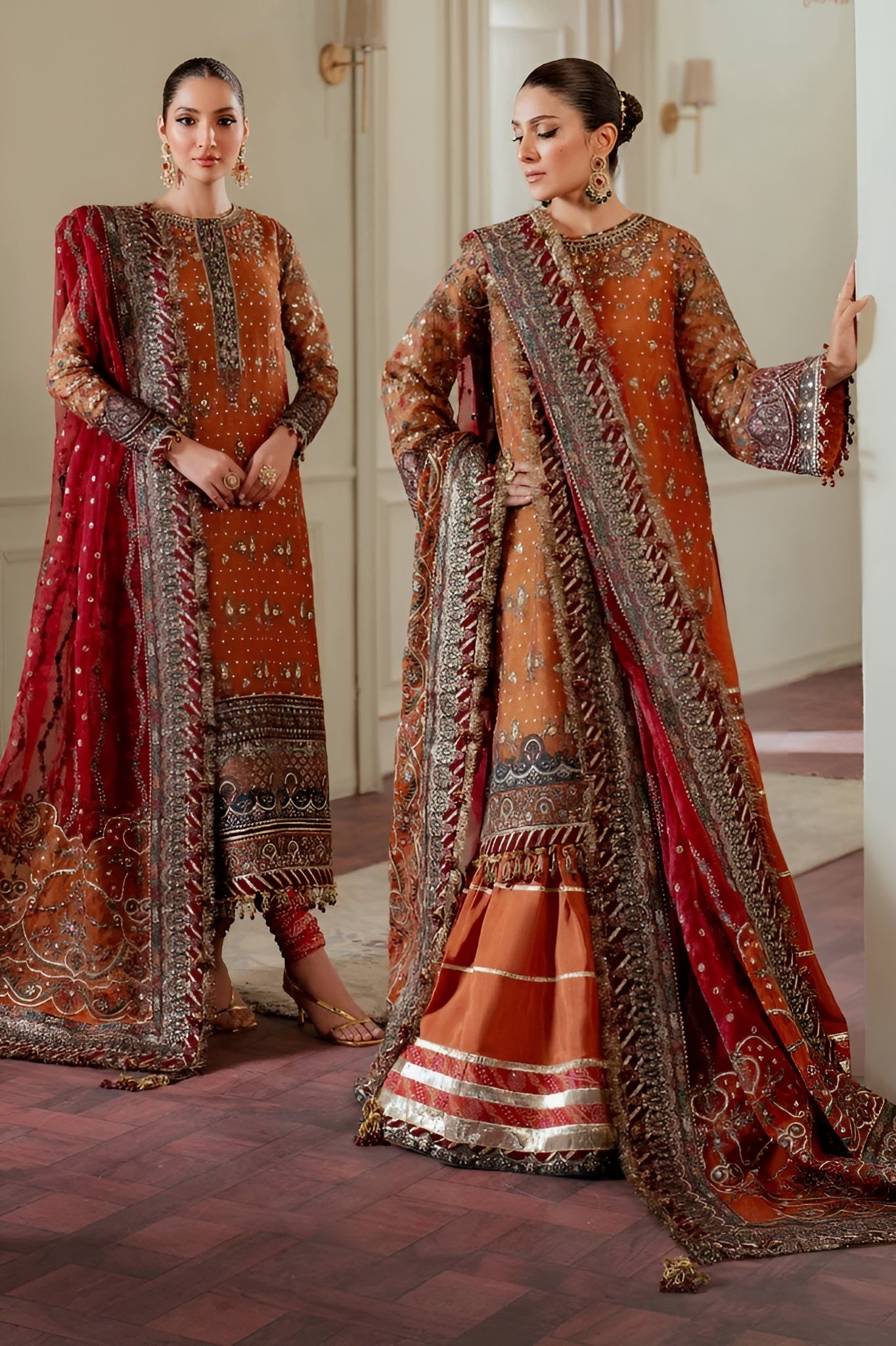Baroque Luxury Embroidered 3 Piece Unstitched