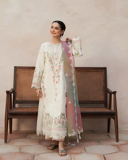 QALAMKAR PREMIUM DHANAK 3PC UNSTITCHED