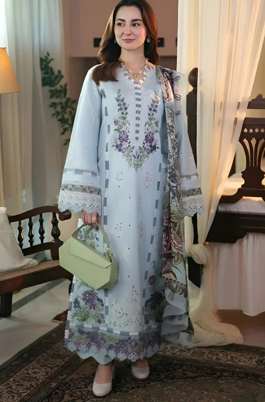 MARIA B PREMIUM DHANAK 3PC UNSTITCHED
