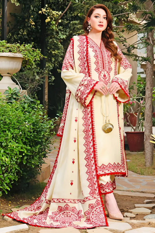ANEELA PREMIUM DHANAK 3PC UNSTITCHED