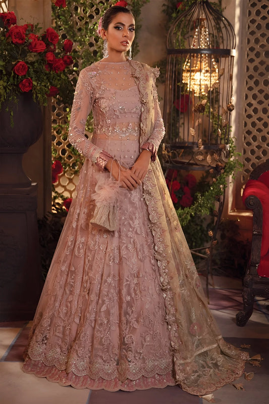 Iznik Luxury Net Maxi Embroidered 3 Piece Unstitched