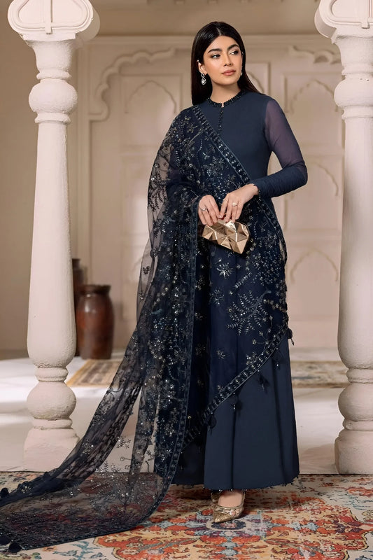 Alizeh Luxury Embroidered Chiffon Collection 3 Piece Unstitched