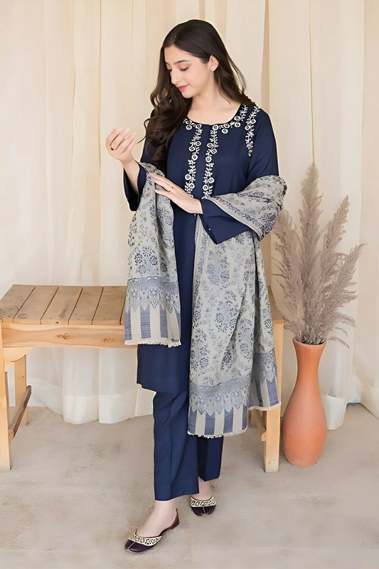 ASLING PREMIUM DHANAK 3PC UNSTITCHED