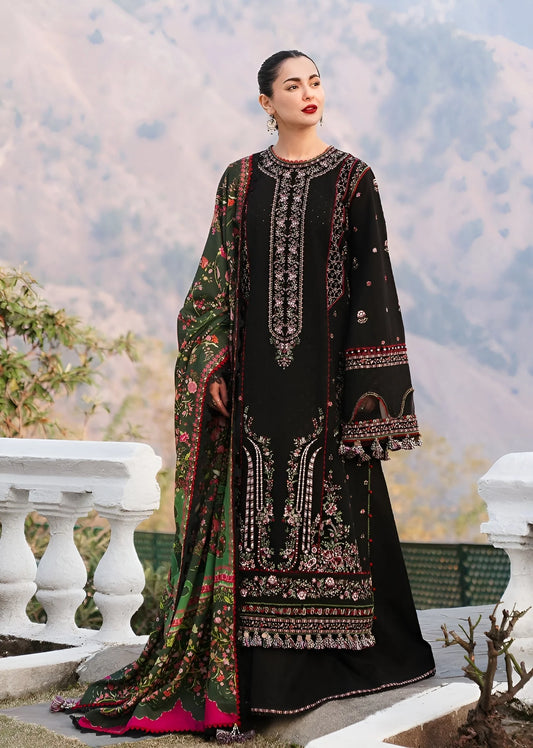 HUSSAIN REHAN PREMIUM DHANAK 3PC UNSTITCHED
