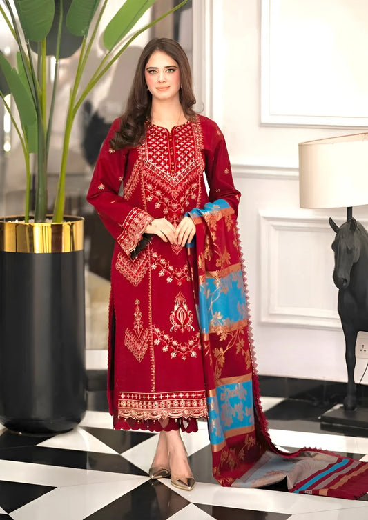 ASLING PREMIUM DHANAK 3PC UNSTITCHED