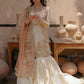 NAMEERA BRIDALS WEAR LUXURY ORGANZA 3PC UNSTTCHED