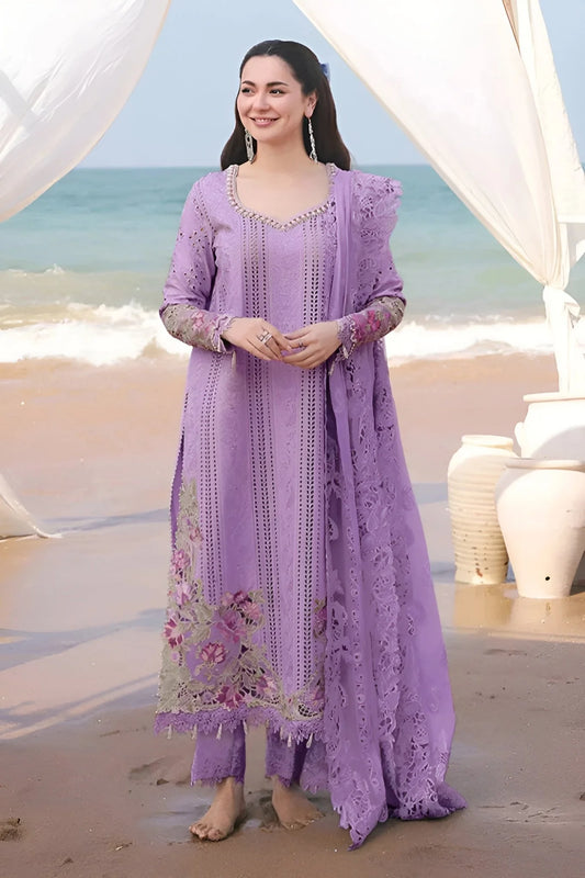 QALAMKAR PREMIUM DHANAK 3PC UNSTITCHED