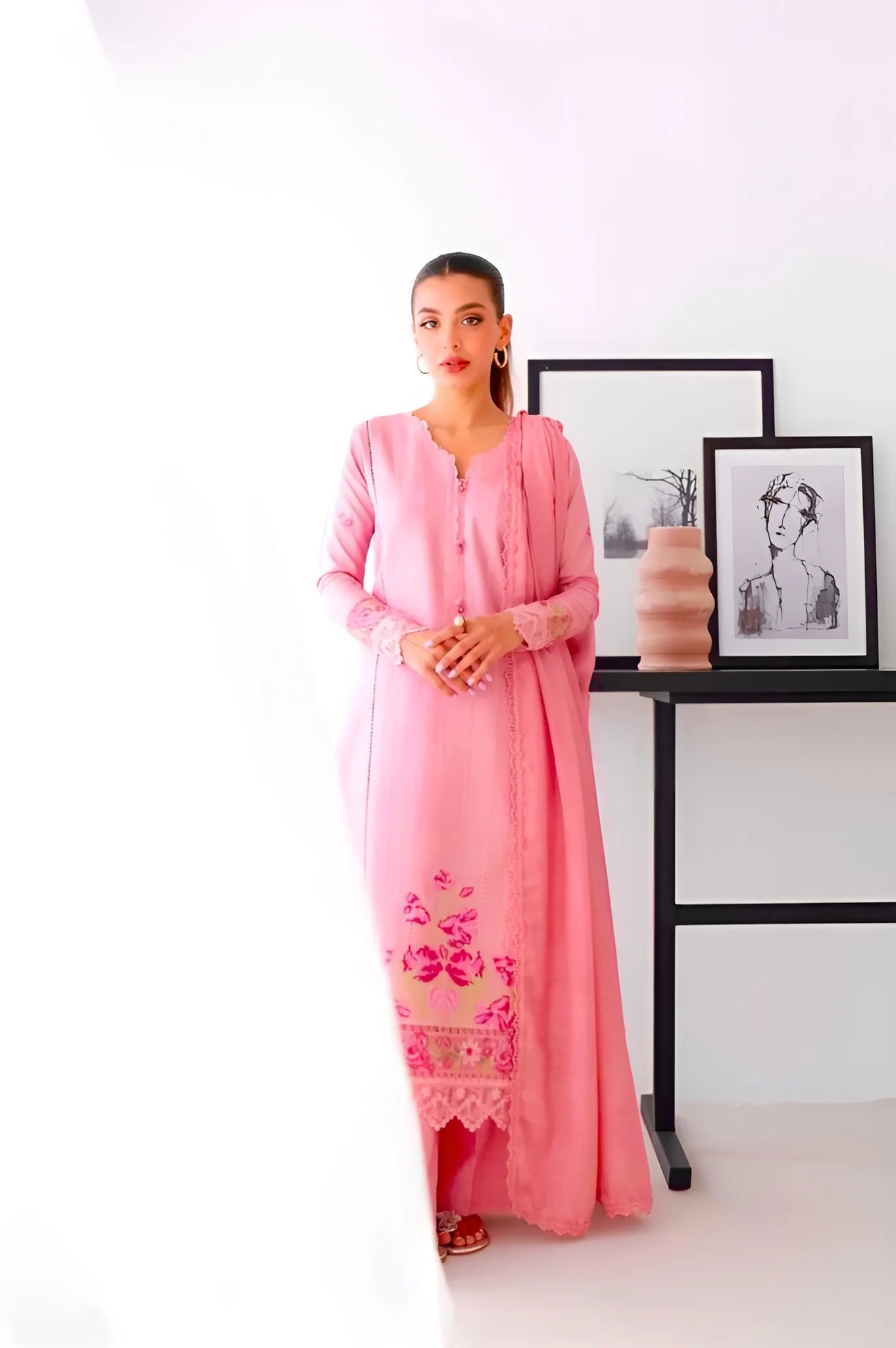 ZAIB PREMIUM DHANAK 3PC UNSTITCHED