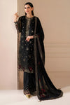 Jazmin Luxury Chiffon Embroidered 3 Piece Unstitched