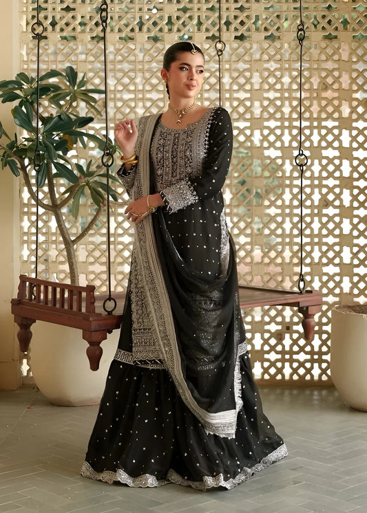 Asim Jofa Luxury Chiffon 3 Piece Unstitched Collection