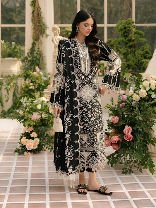 BIN ILYAAS PREMIUM DHANAK 3PC UNSTITCHED