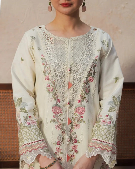 QALAMKAR PREMIUM DHANAK 3PC UNSTITCHED
