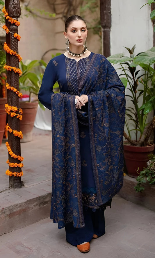 BAREEZE PREMIUM DHANAK 3PC UNSTITCHED