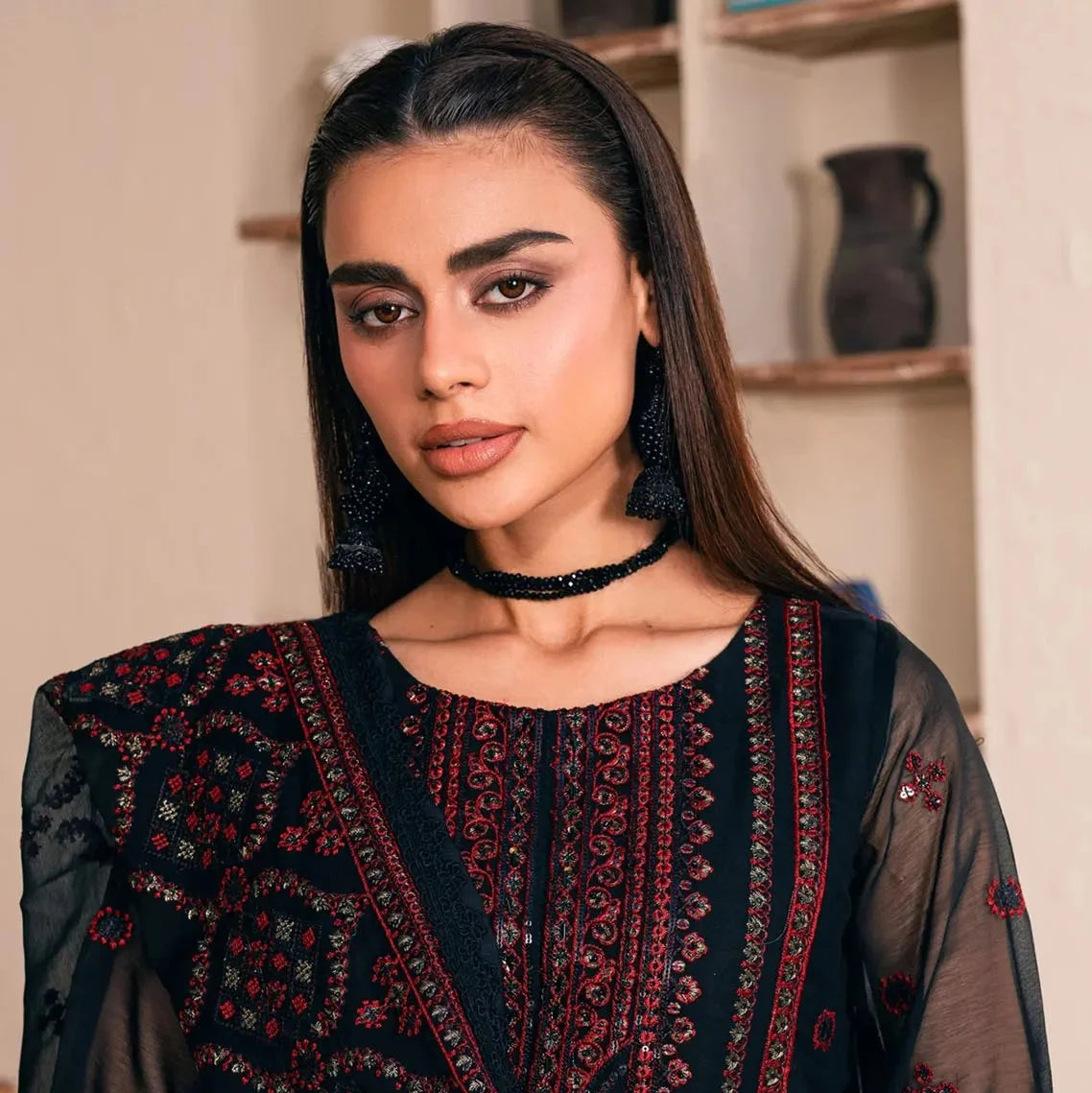 Noorma Kaamal Chiffon Formal Collection 3Piece Unsitched
