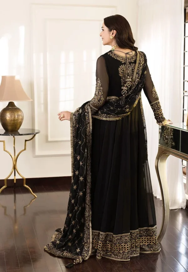 ASIM JOFA CHIFFON FROK - Image 3