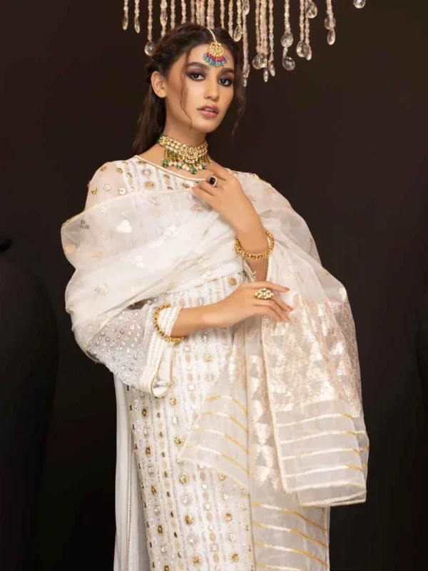 Charizma White Chiffon Collection - Image 2