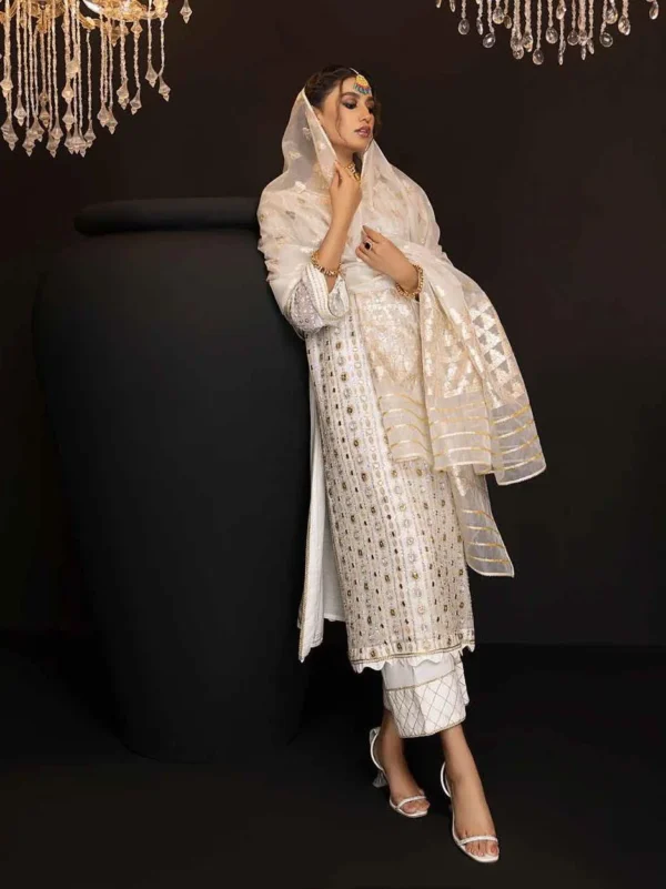 Charizma White Chiffon Collection - Image 3